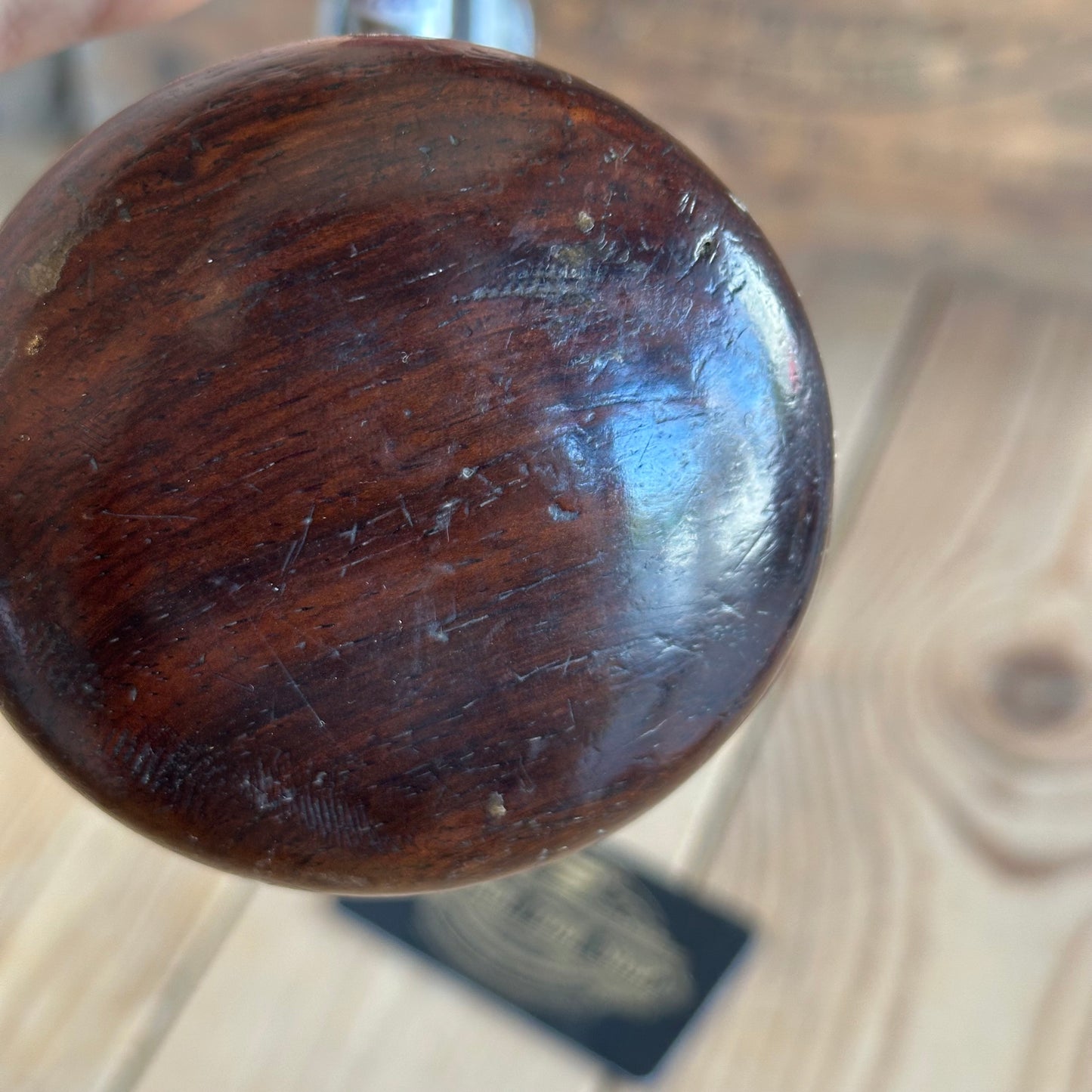 H2075 Vintage MILLERS FALLS USA No.1772 10” BRACE Cocobolo handles