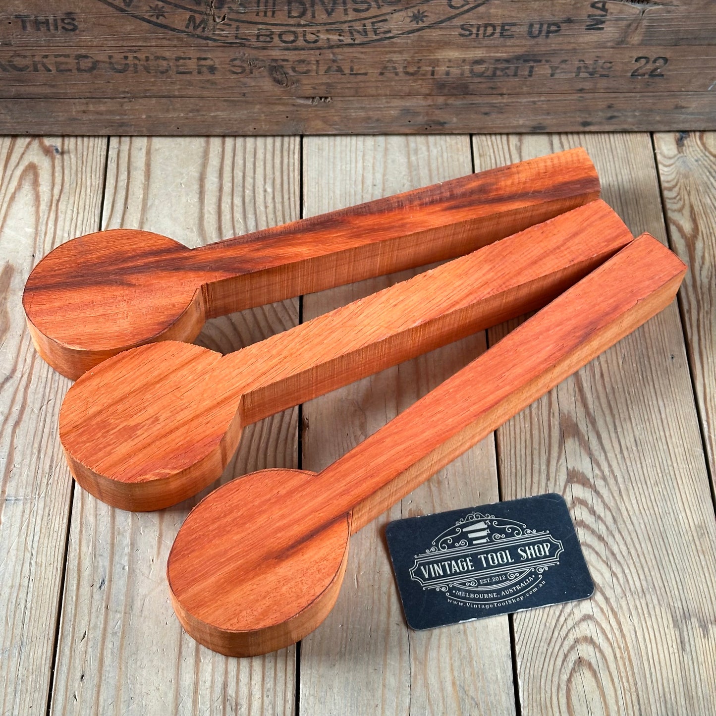 NEW! Exotic! 1 x PADAUK whittling SPOON / LADLE carving BLANK