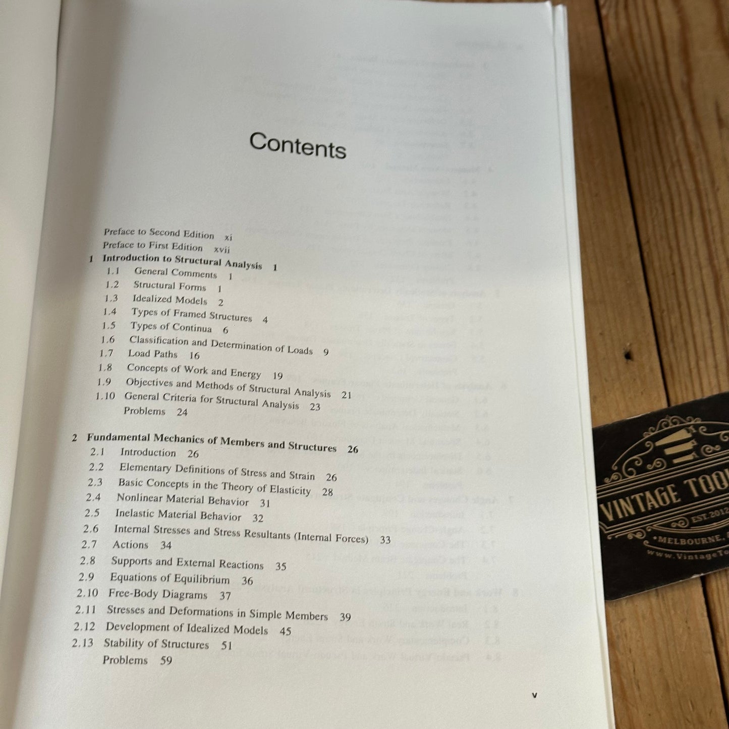 XBN78 Vintage BOOK STRUCTURES Fundamental Theory and Behaviour by R.M.Gutkowski