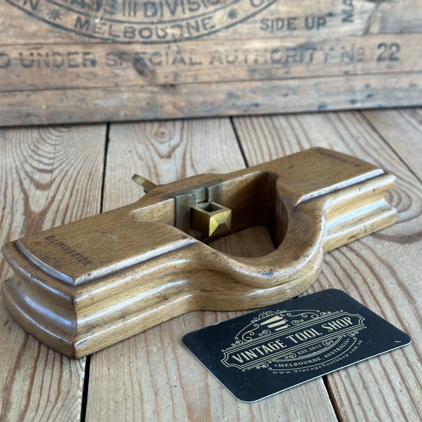 D1635 Vintage COOL WOODEN Router PLANE