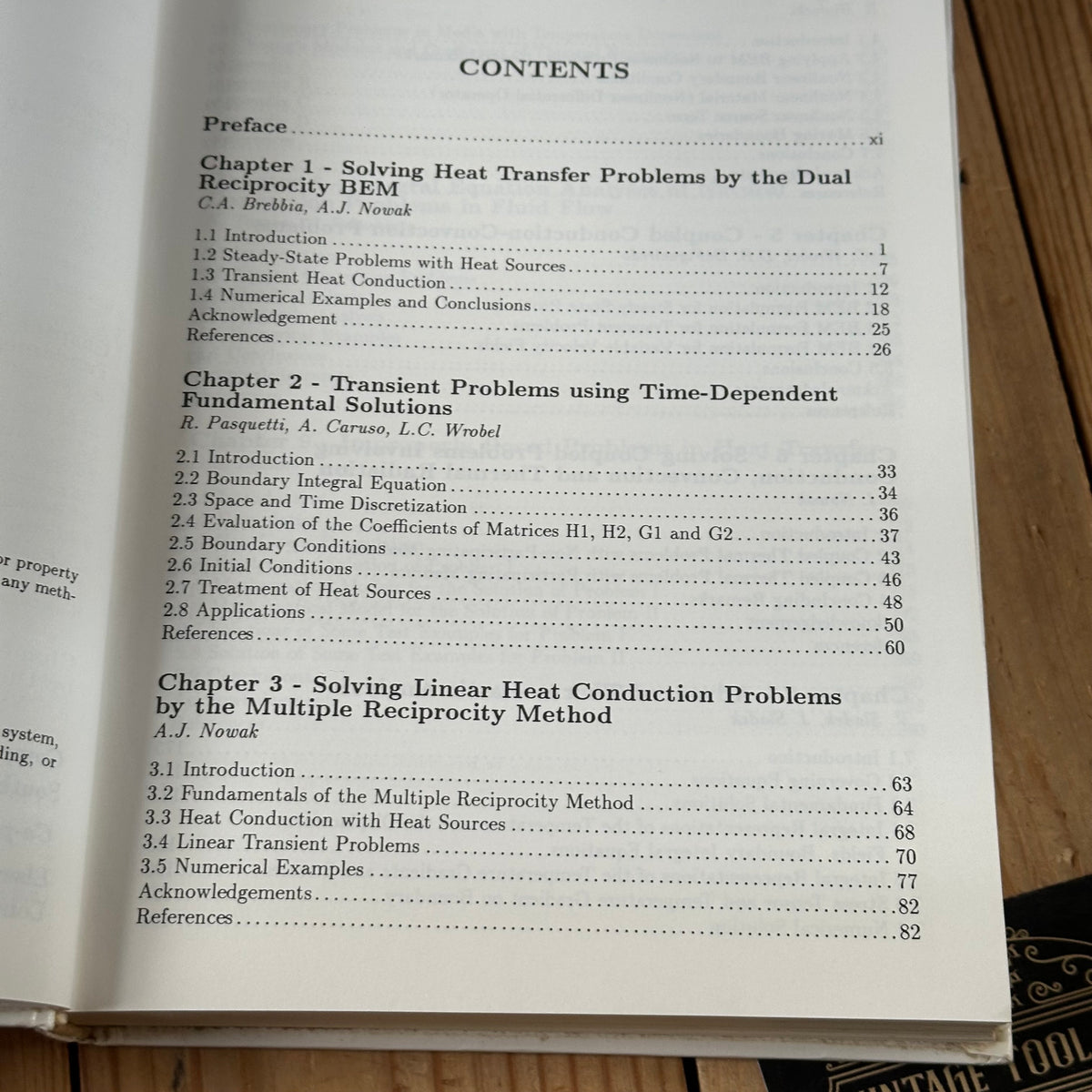 N2046 Vintage 1992 BOOK BOUNDARY ELEMENT METHODS in HEAT TRANSFER by L.C.Wrobel & C.A.Brebbia