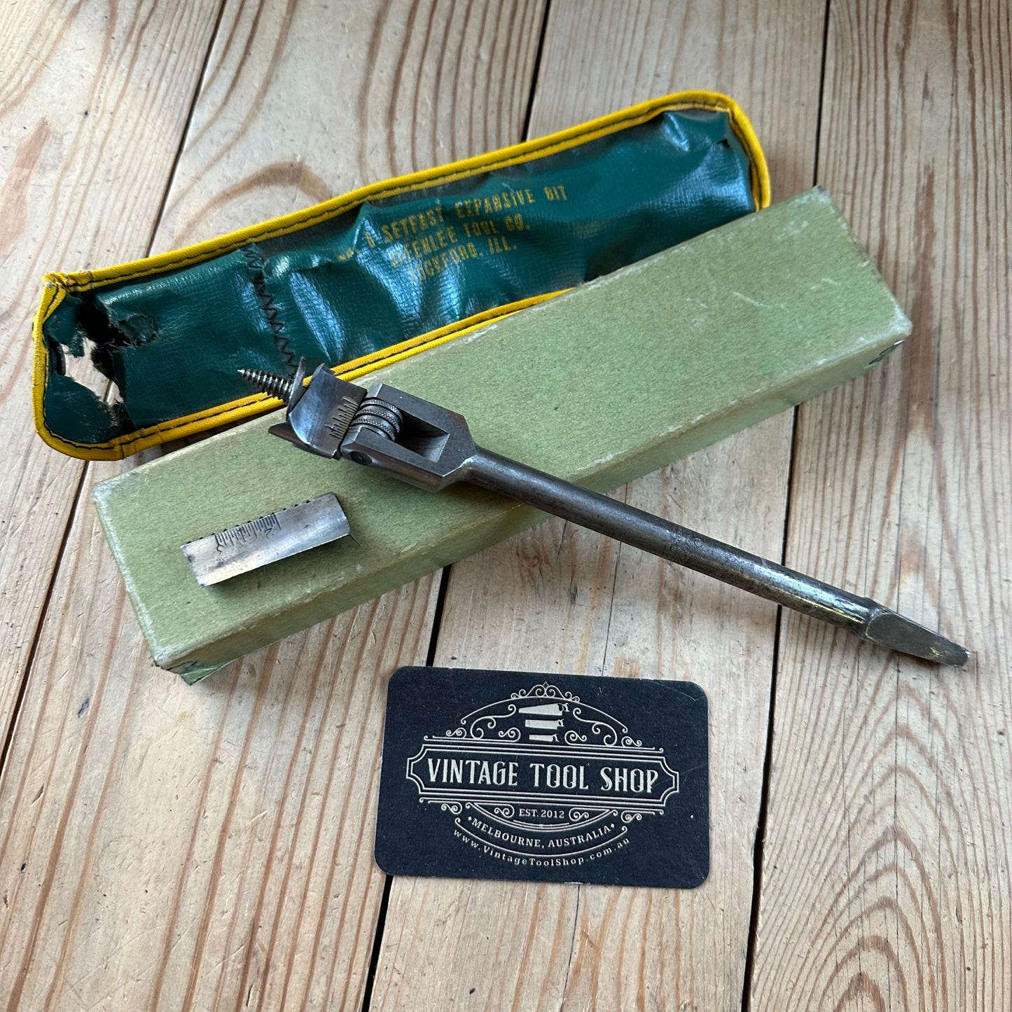 H2517 Vintage GREENLEE USA No.6 expansive DRILL BIT
