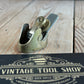 SOLD PL109 Vintage IBEX brass mini VIOLIN plane