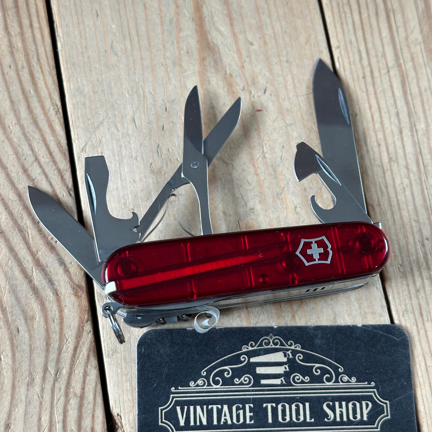 K64 ULTRA RARE! Vintage Collectable Victorinox SWISS FLAME SWISS ARMY KNIFE
