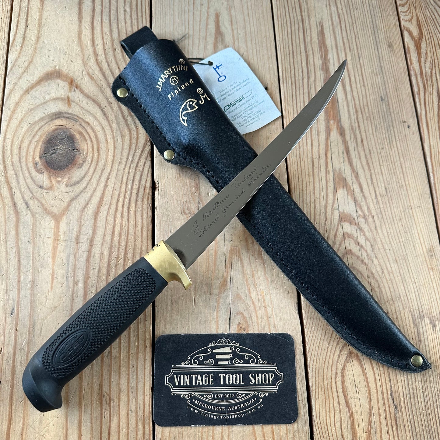 K38 Vintage Original Finnish MARTTIINI FINLAND Filleting KNIFE