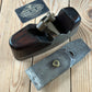 N1038 Antique MATHIESON Scotland No:842 SMOOTHING plane Rosewood