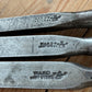 H2522 Vintage set of 6 x WARD & PAYNE & MARPLES Socketed Framing CHISELS