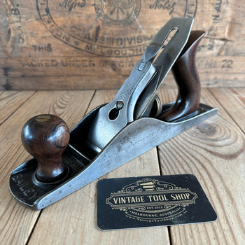 SOLD N1028 Vintage STANLEY USA No.5 1/4c CORRUGATED Junior Jack PLANE