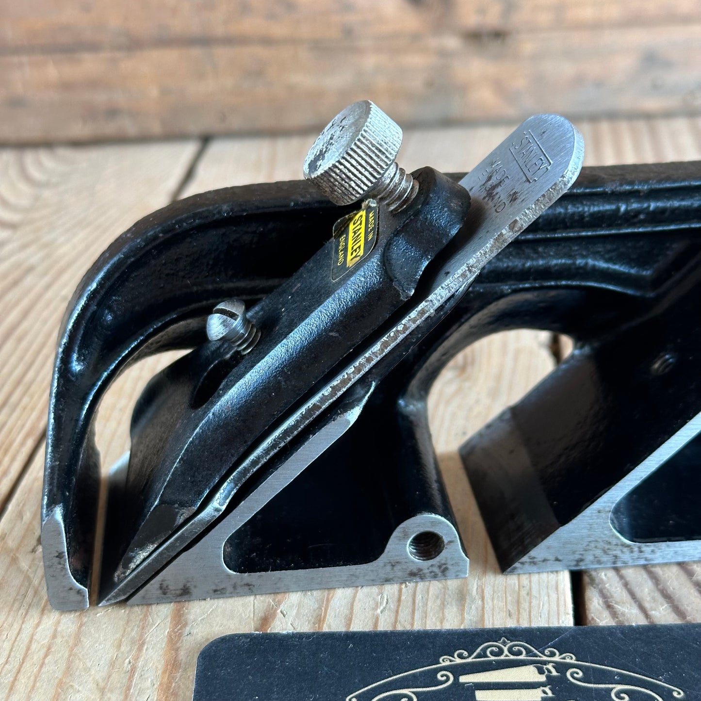 H1957 Vintage STANLEY England No.78 Duplex RABBET rebate plane