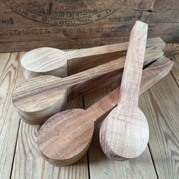 NEW! Challenge! 1x Tasmanian BLACKWOOD whittling SPOON carving BLANK