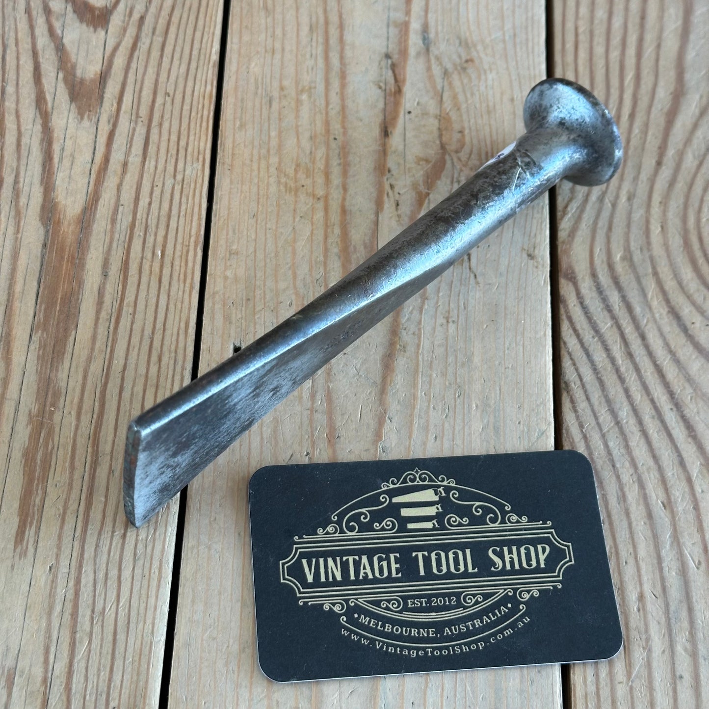 H2278 Vintage MATHIESON CAULKING IRON shipwright tool