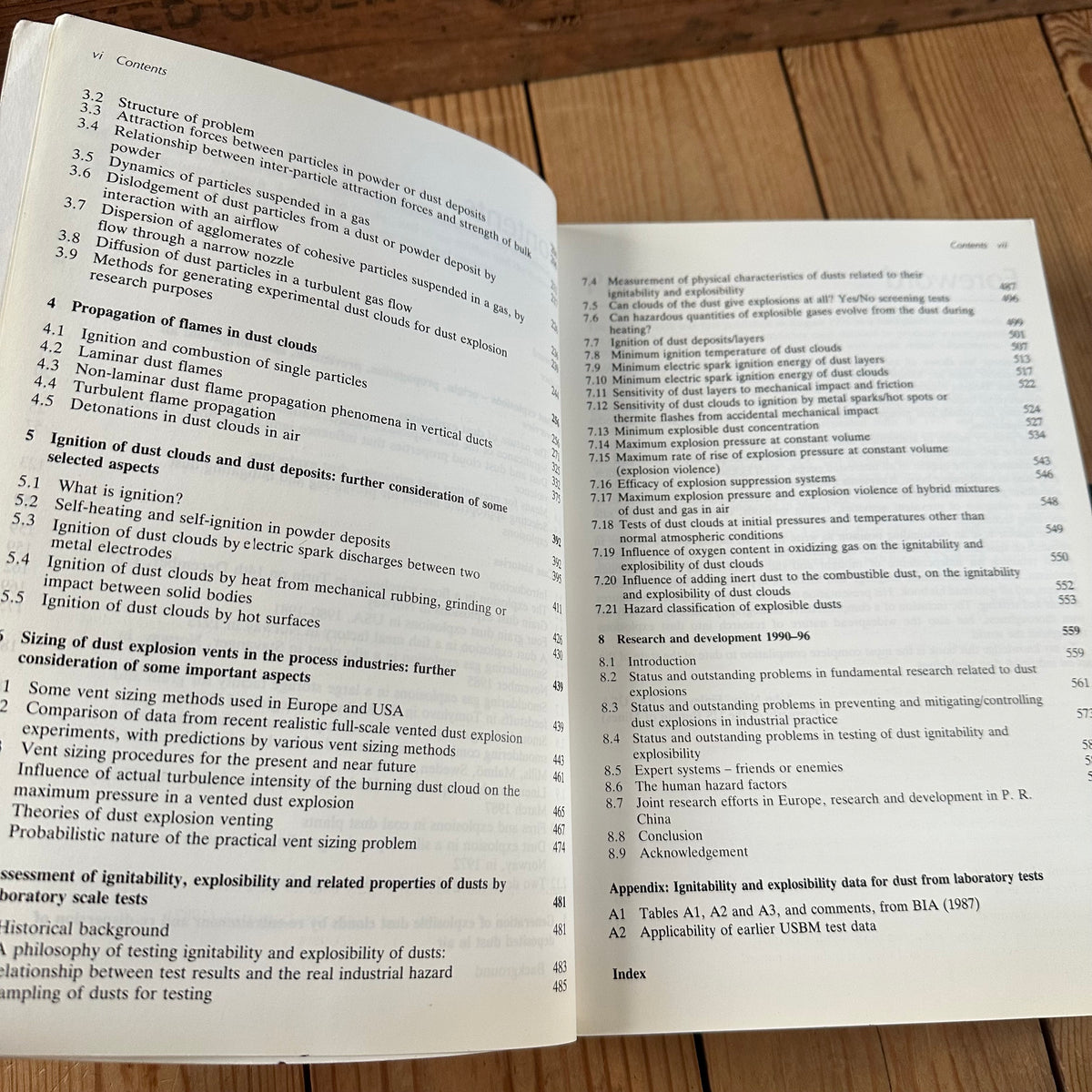N2045 FASCINATING READING! Vintage BOOK DUST EXPLOSIONS in the PROCESS INDUSTRY 2nd edition by R.K.Eckhoff