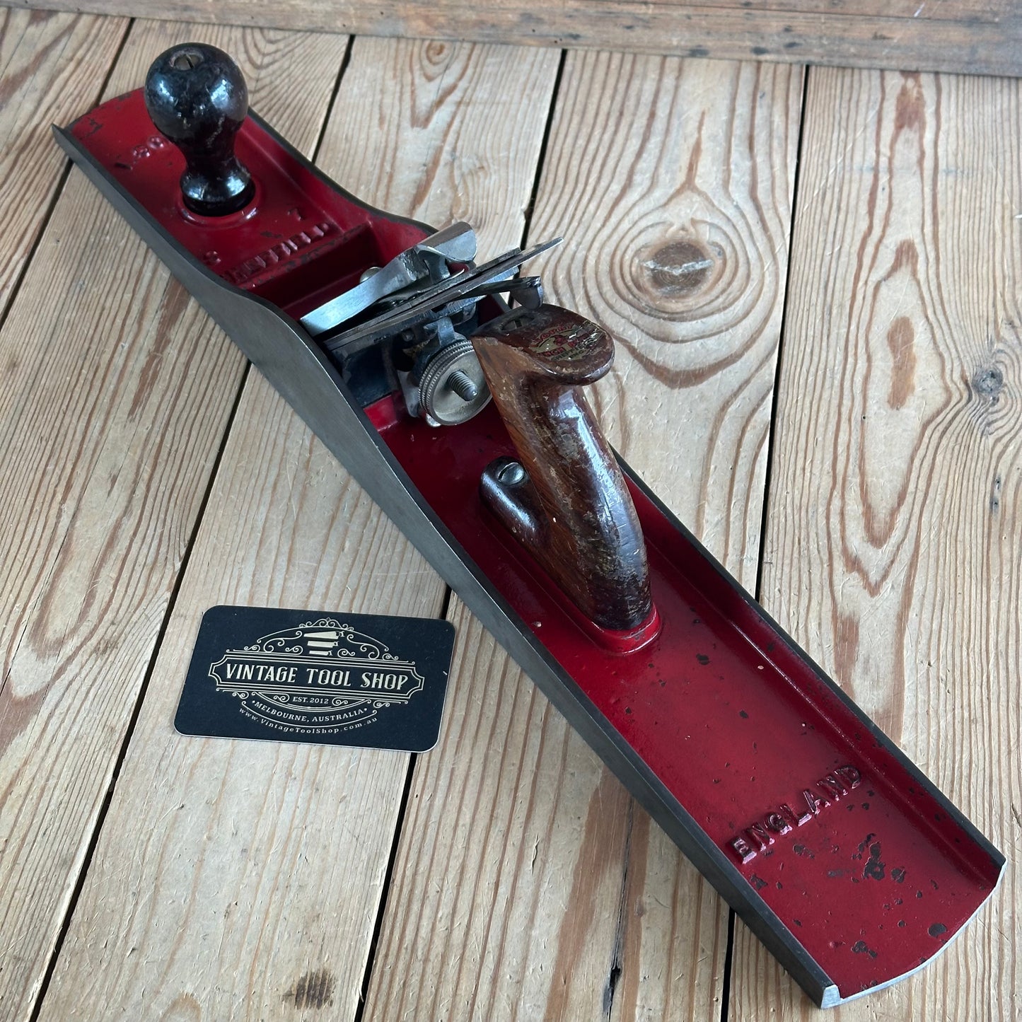 SOLD. N865 SCARCE! Vintage I.SORBY S7 England jointer PLANE