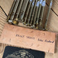 XL1-61-75 Vintage 1 x KELLY TOOLS New Zealand LEATHER STAMP or PUNCH