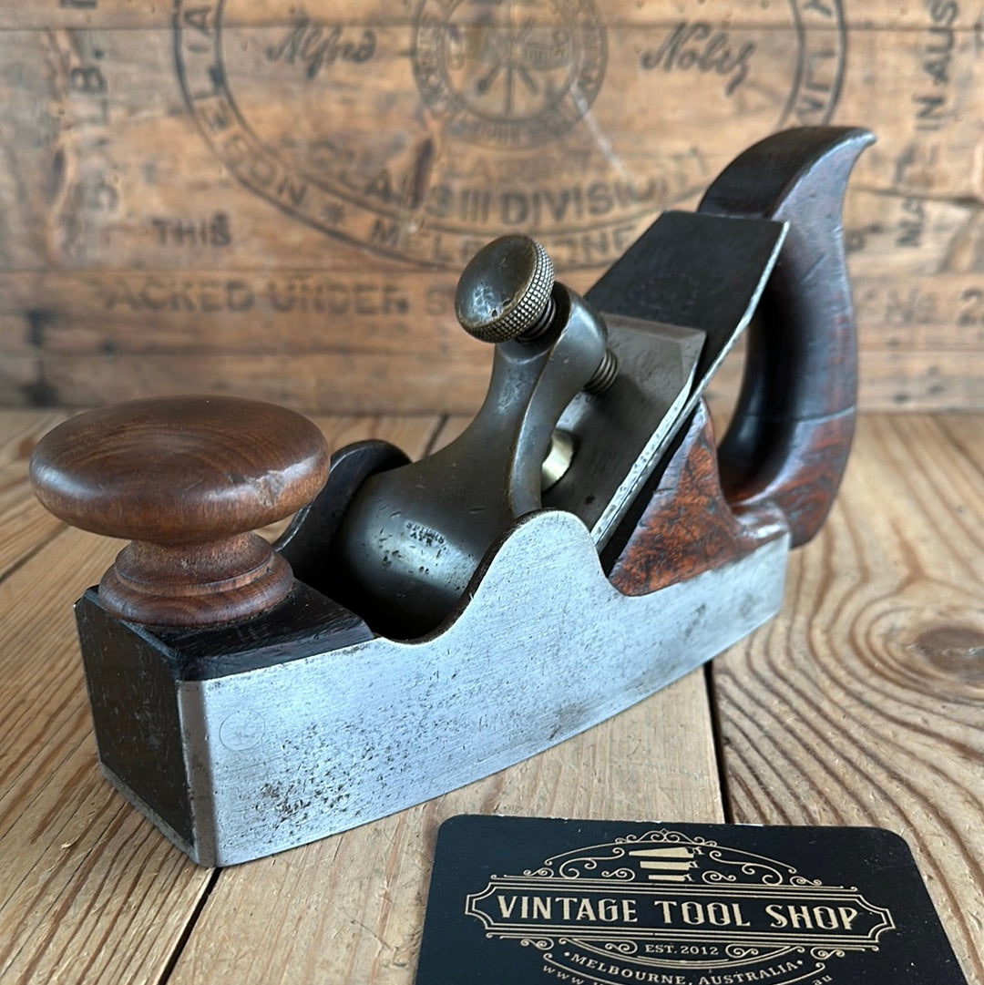 N643 Antique SPIERS AYR No:7 Dovetailed Infill SMOOTHING plane