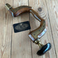 SOLD N695 Antique MARSDEN BROTHERS BEECH & EBONY Brass Plated wooden BRACE