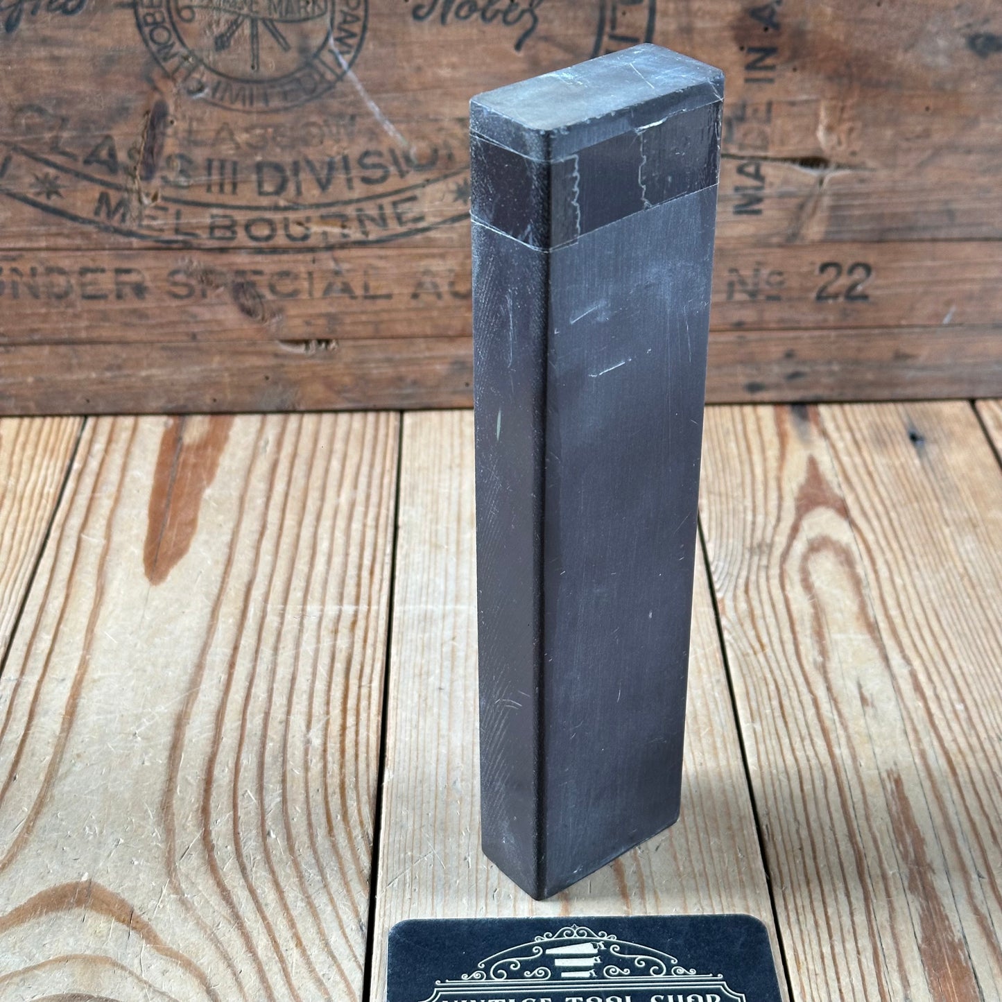 A376 Vintage LA LUNE FRENCH natural sharpening water STONE