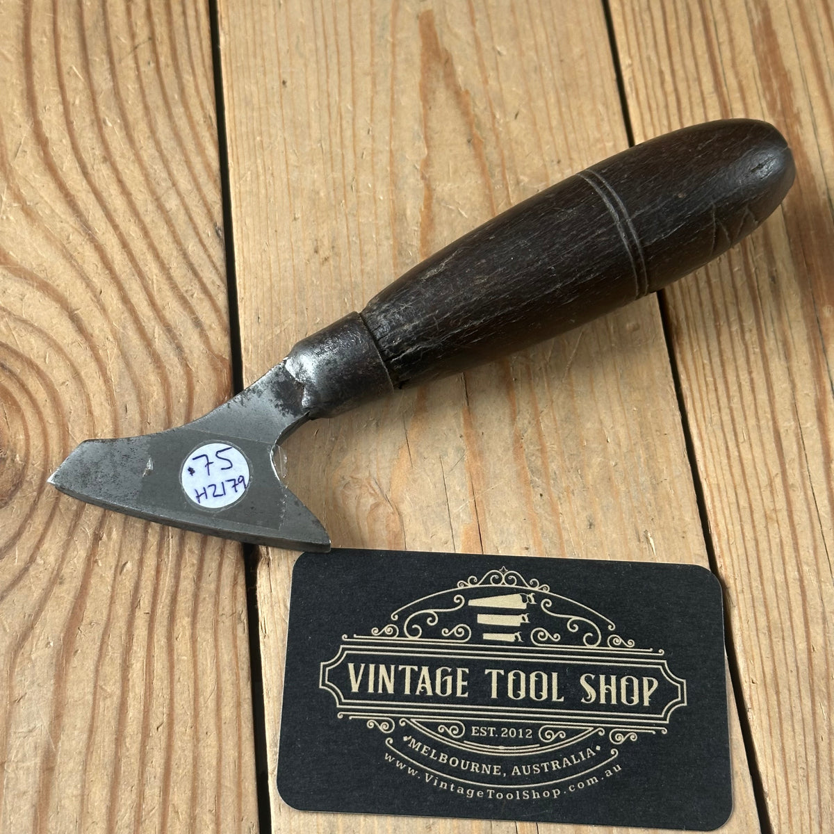 H2179 Vintage JOSEPH TYZACK small Tuckpointing TROWEL