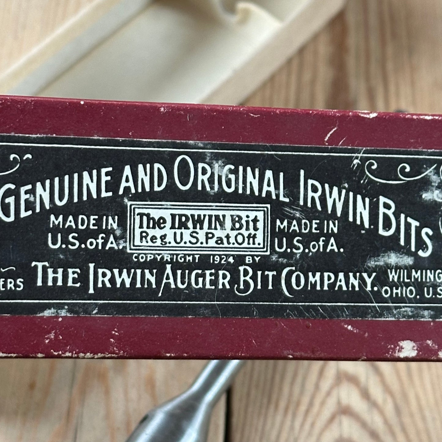 N1834 NEW OLD STOCK! Vintage IRWIN USA No.2 expansive DRILL BIT IOB