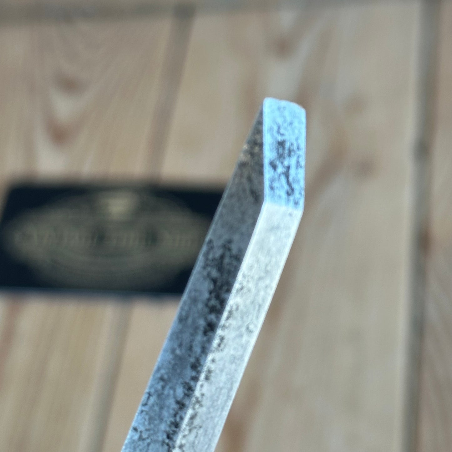 H2044 COOL! Vintage User Made 8mm SASH MORTISE CHISEL