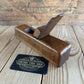 Y1502 OLD! Antique FRENCH smoothing PLANE with cool BALLOON shaped escapement