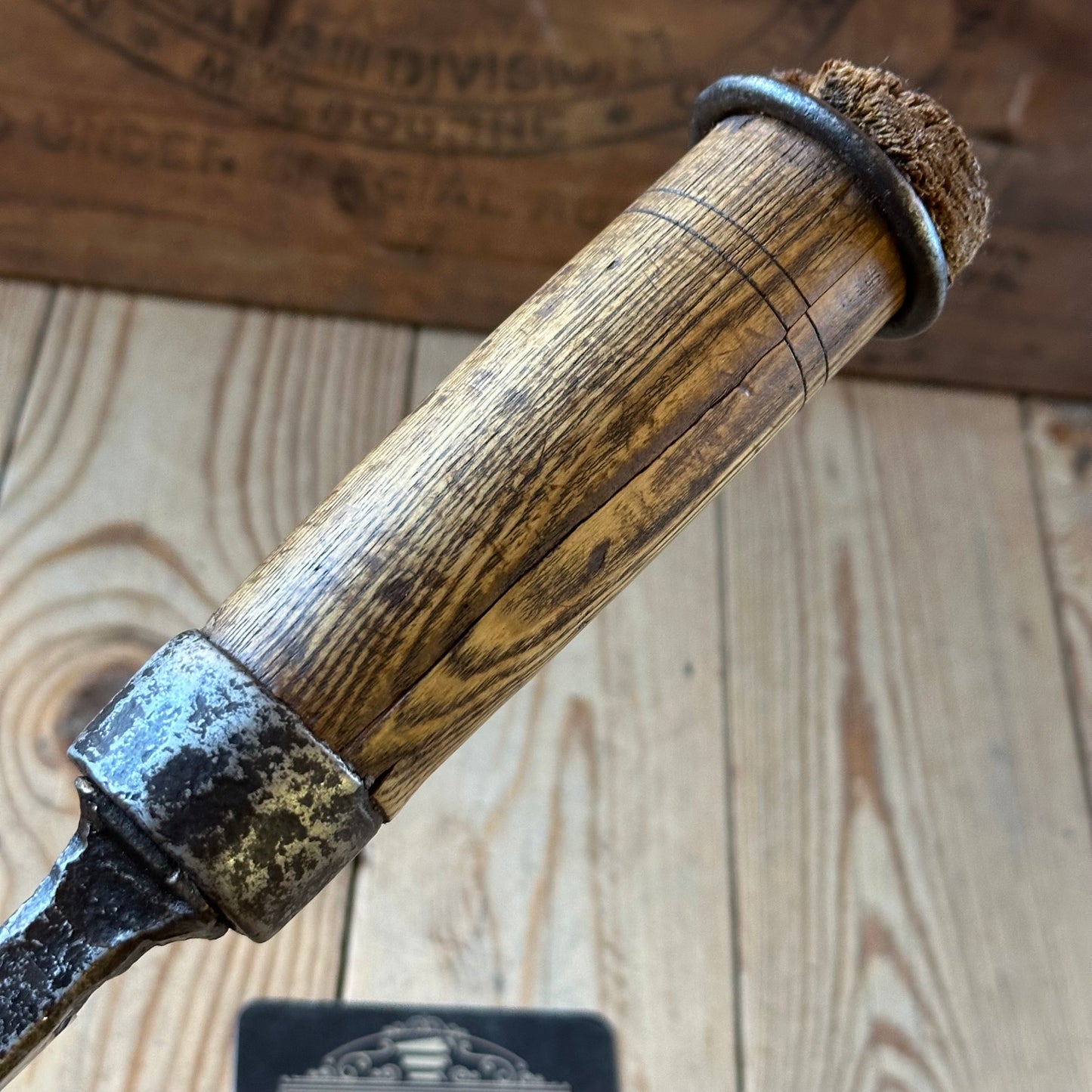 D1881 ANCIENT! Large antique 30mm EUROPEAN Carving CHISEL