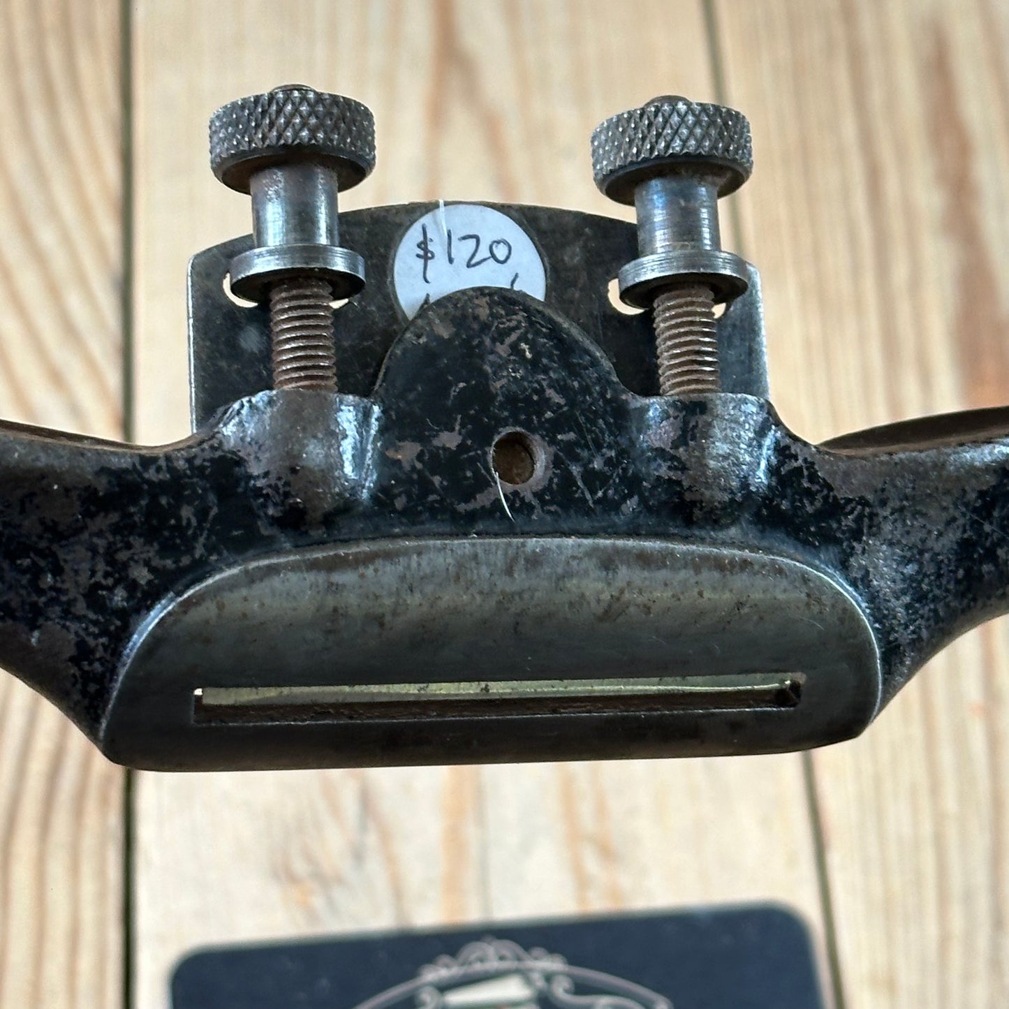 N1806 Vintage STANLEY England No.151R CONVEX curved adjustable SPOKESHAVE