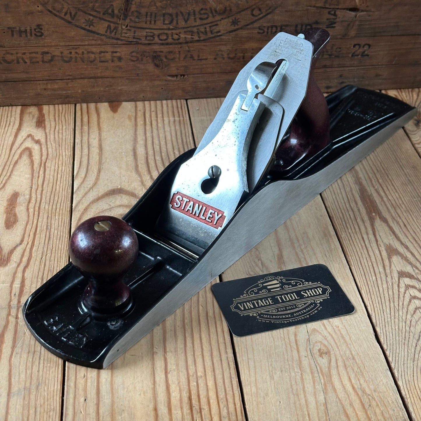 N1819 BEEFY! Vintage STANLEY England No.6 PLANE