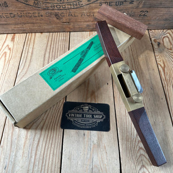 C4 TIDY! Contemporary Australian HNT GORDON Beefwood FLAT SOLE  SPOKESHAVE IOB