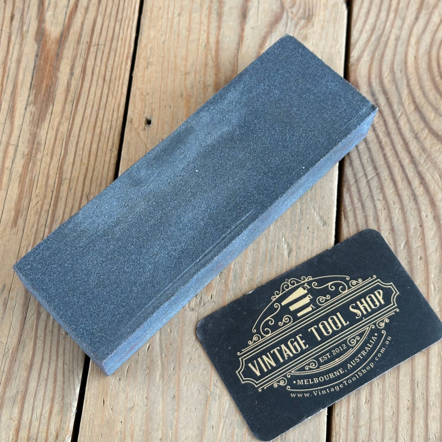 A372 Vintage SILICON CARBIDE Osaka Seito Japanese Sharpening STONE IOB