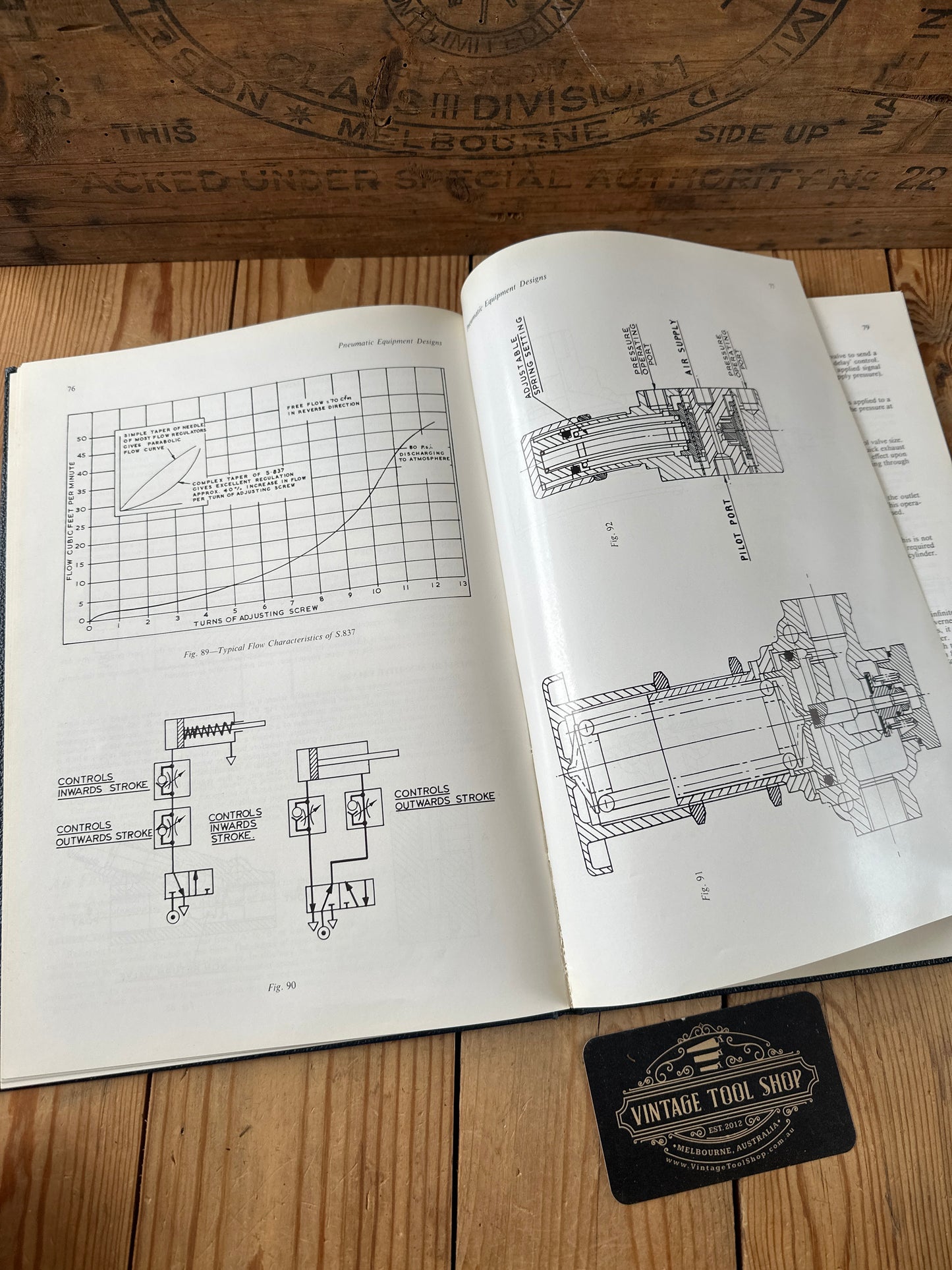 XBN123 Vintage 1972 BOOK A Course in APPLIED PNEUMATICS by Martonair Limited