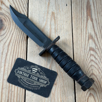 K34 ARMY! Vintage CAMILLUS ONTARIO USA pattern PILOTS KNIFE