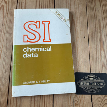 XBN37 Vintage 1978 SI Chemical Data BOOK by Aylward & Findlay