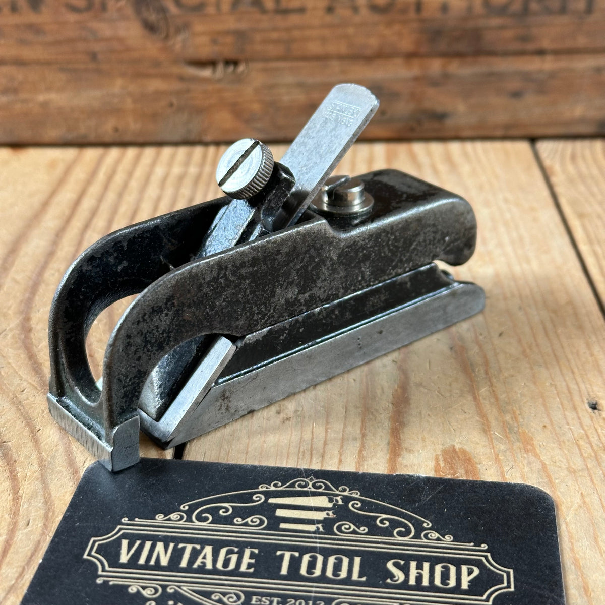 H2587  Vintage STANLEY England No:75 small rebate rabbet BULLNOSE PLANE