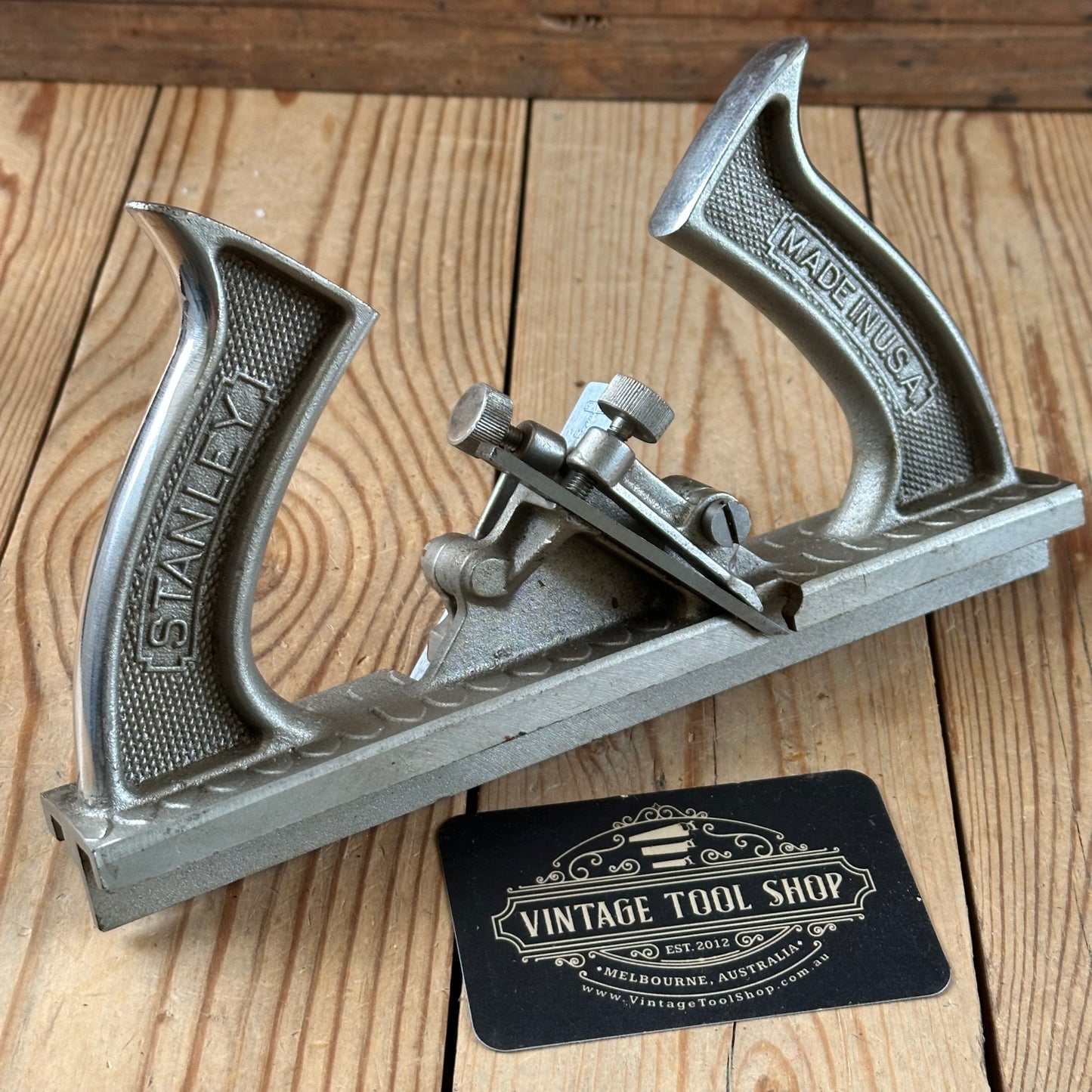 H2561 HANDY! Vintage STANLEY USA No.148 7/8” Tongue & Groove Sweetheart era PLANE