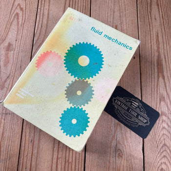 XBN21 Vintage BOOK FLUID MECHANICS by V.L.Streeter