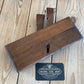 Y218 Antique Twin Iron FRENCH Wooden MOULDING PLANE Figured Cormier