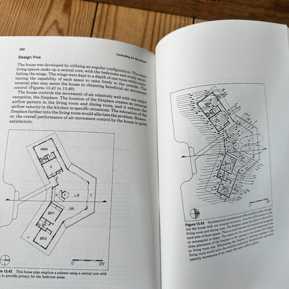N2024 Vintage 1987 BOOK CONTROLLING AIR MOVEMENT, a manual for Architects and Builders by T.S.Boutet