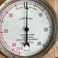 H1130 Vintage Davies, Shephard SYDNEY co COMPOUND VACUUM & PRESSURE water GAUGE DISPLAY