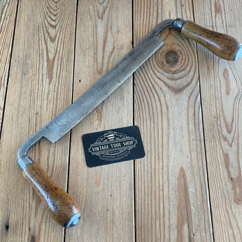 H658 Vintage JAMES SWAN 10” DRAWKNIFE wood shaving DRAW KNIFE Spokeshave
