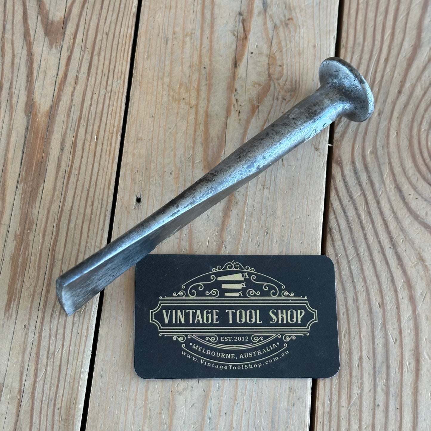 H2278 Vintage MATHIESON CAULKING IRON shipwright tool