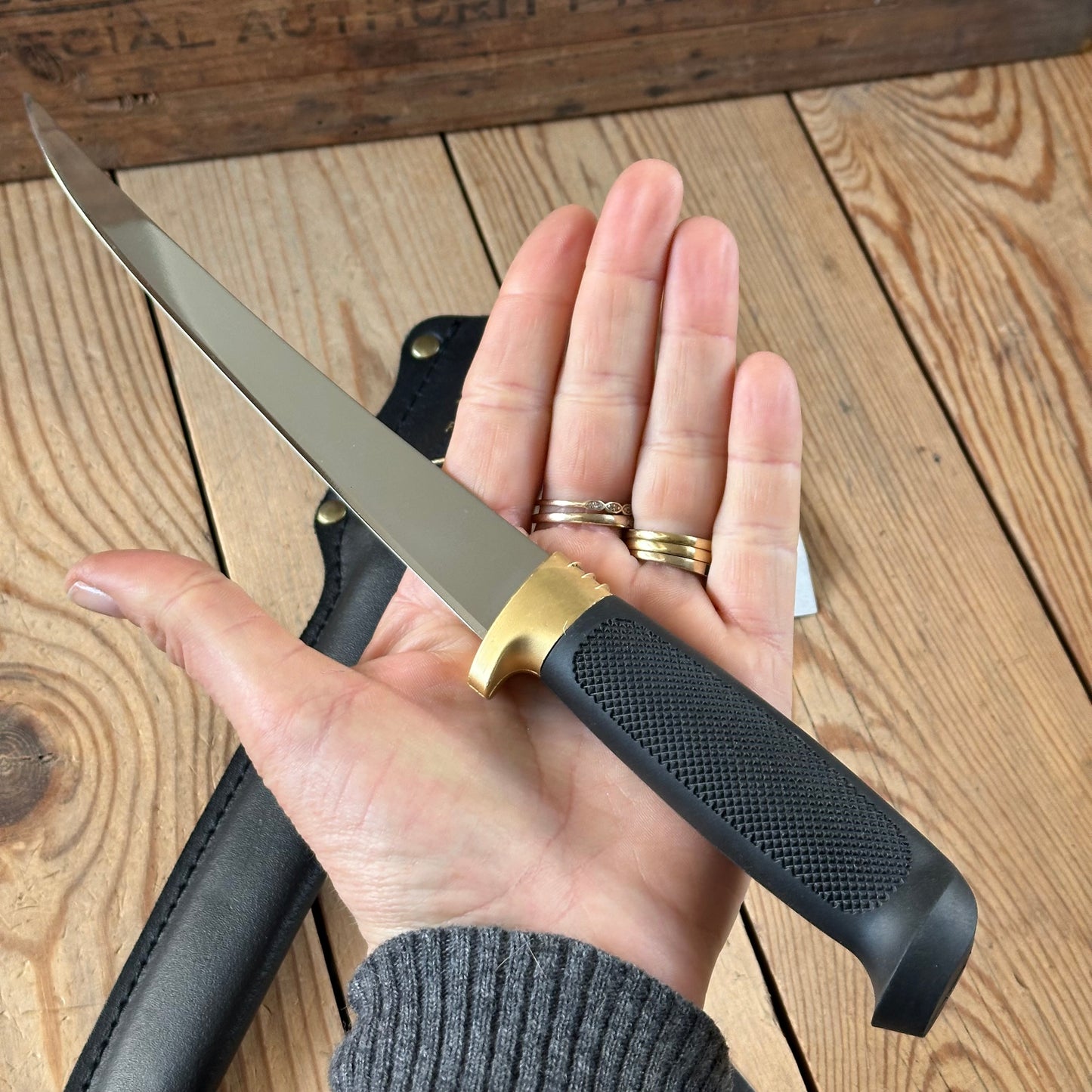 K38 Vintage Original Finnish MARTTIINI FINLAND Filleting KNIFE