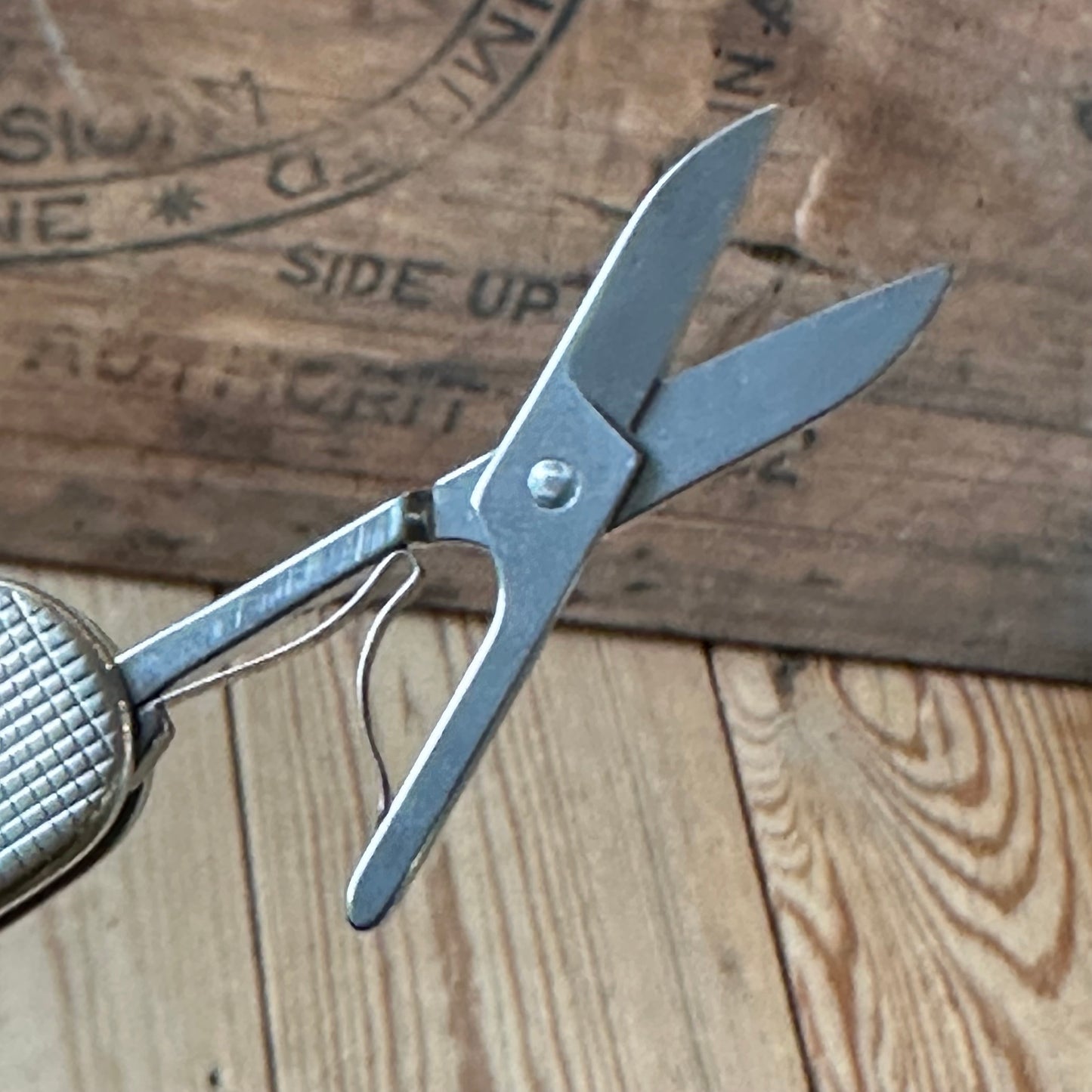 K51 Vintage engraved Victorinox SWISS 925 Barleycorn Pattern STERLING SILVER Tool SWISS ARMY KNIFE