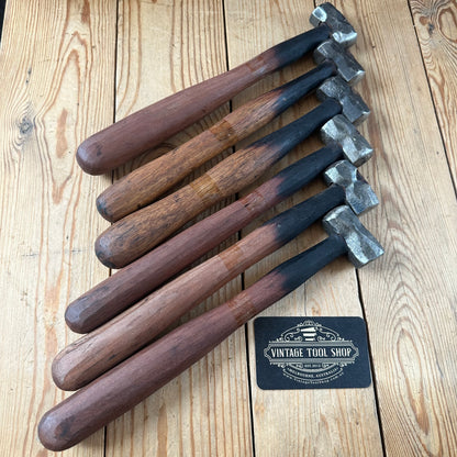 JMB Blacksmith made SMALL HAND FORGED 1045 steel DOUBLE FACE HAMMERS. Made by Jacob Marcus BONESAW lot2