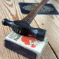 D1767 OLD! Vintage small jewellers metalworking BALL PEEN Hammer