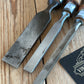 N462 Vintage set of 3 x TITAN Australia No:101 Registered Firmer CHISELS