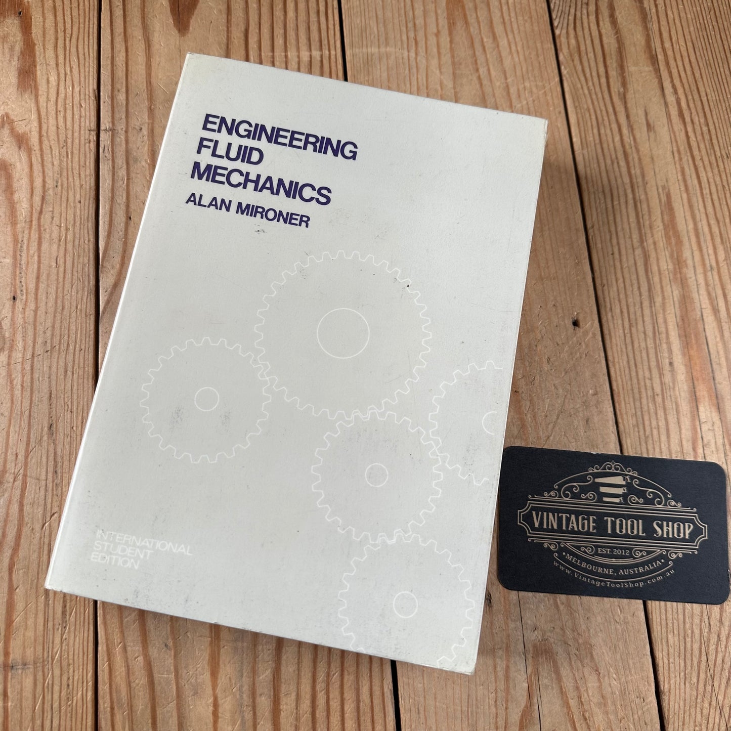 XBN74 Vintage 1979 ENGINEERING FLUID MECHANICS BOOK by Alan Mironer