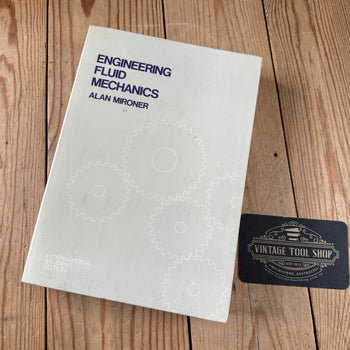 XBN74 Vintage 1979 ENGINEERING FLUID MECHANICS BOOK by Alan Mironer