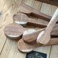 NEW! Challenge! 1x Tasmanian BLACKWOOD whittling SPOON carving BLANK
