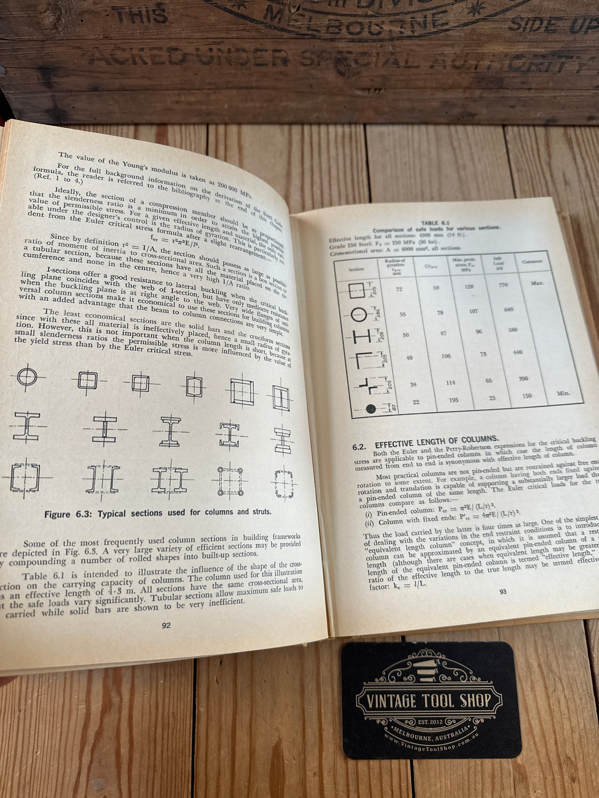 XBN40 Vintage 1973 STEEL DESIGNERS HANDBOOK 2nd edition SI Metric BOOK by B.E.Gorenc & R.Tinyou
